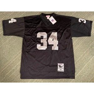 NWT Bo Jackson #34 Oakland Raiders 1987 Mitchell & Ness NFL Football Jersey 56